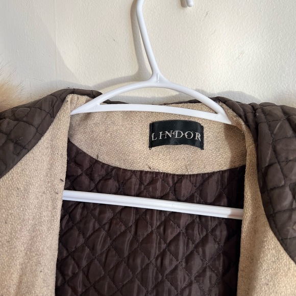 Vintage Canadian wool northern parka size 10 beige with penguins - Picture 3 of 6